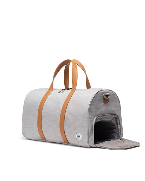 Novel Duffle x Light Grey Crosshatch – Illbury + Goose