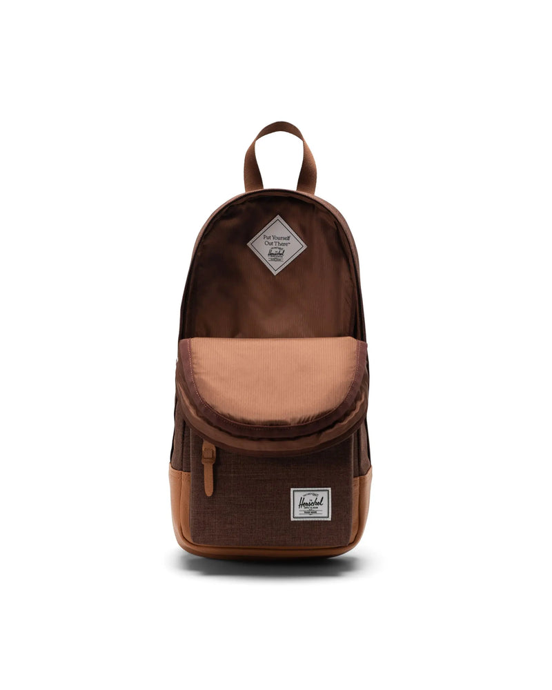 Heritage Shoulder Bag x Potting Soil Crosshatch