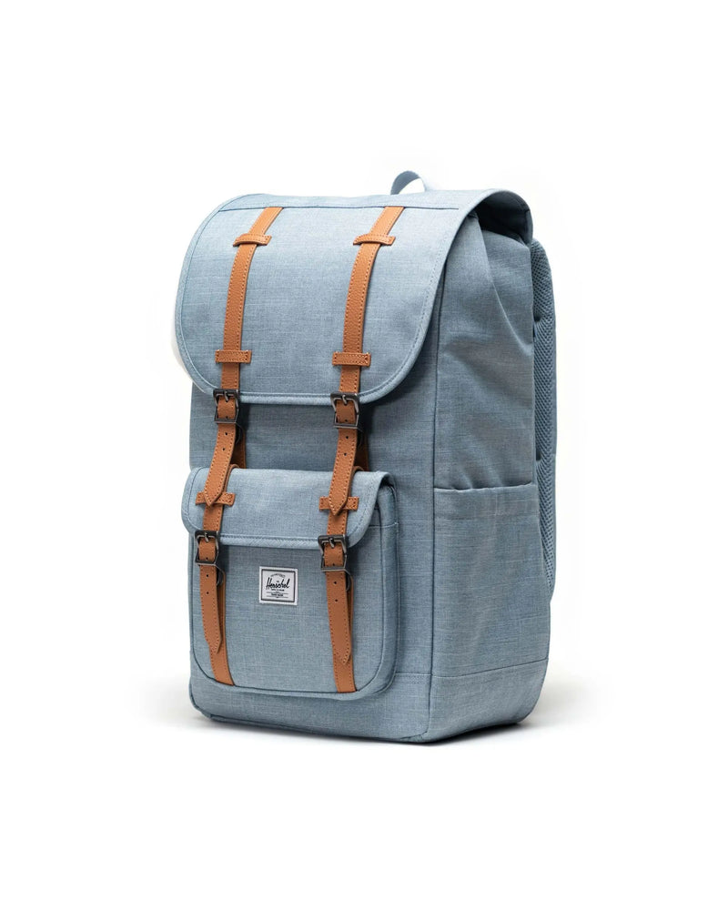 Little America Backpack x Ashley Blue Crosshatch