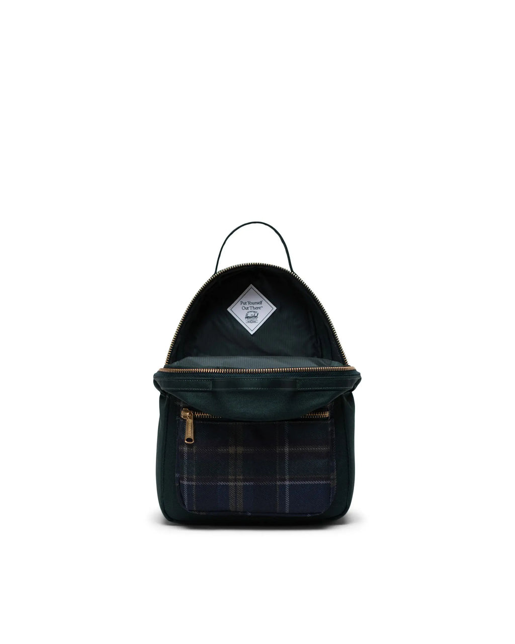 Nova Mini Backpack x Darkest Spruce Winter Plaid