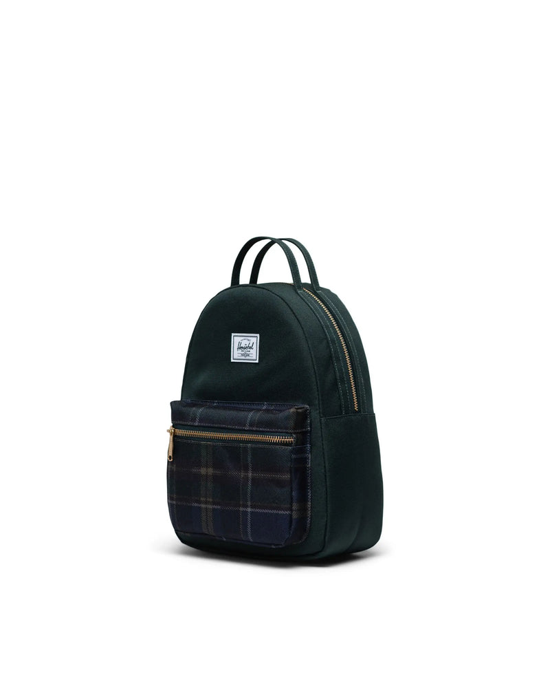 Nova Mini Backpack x Darkest Spruce Winter Plaid