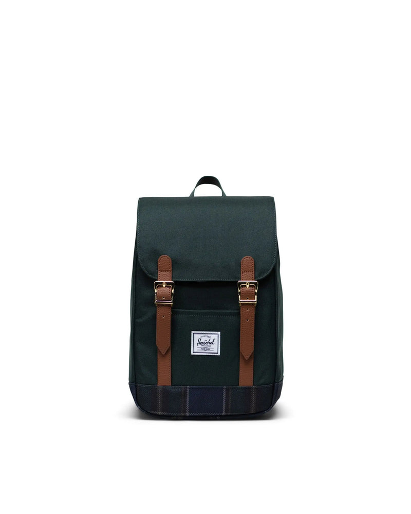Retreat Backpack Mini x Darkest Spruce Winter Plaid
