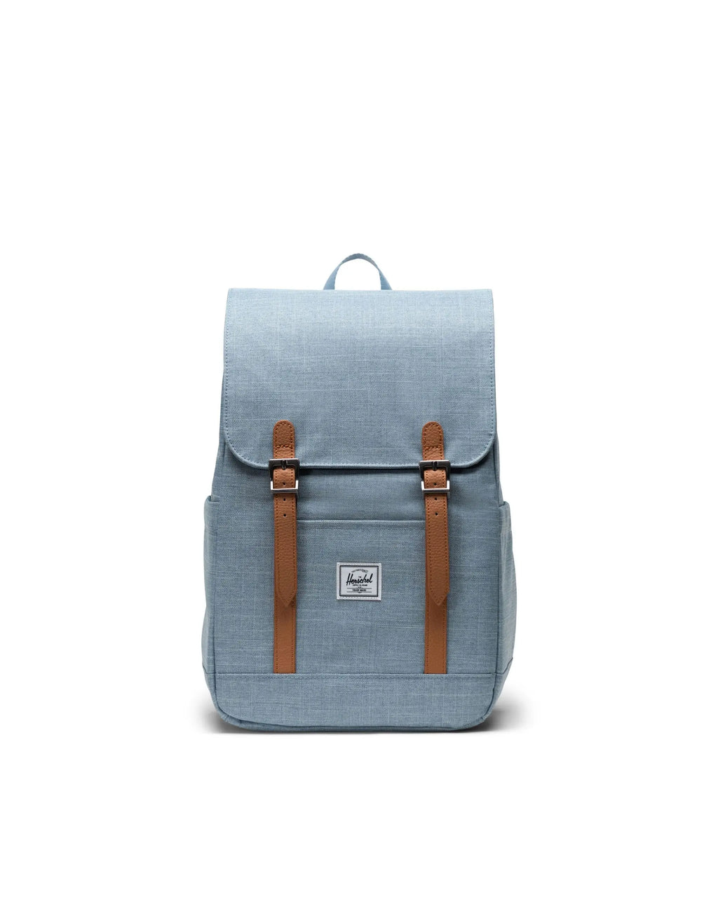 Retreat Small Backpack x Ashley Blue Crosshatch