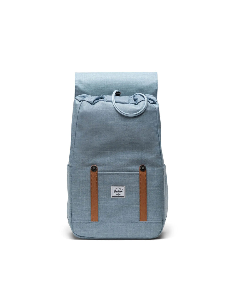 Retreat Small Backpack x Ashley Blue Crosshatch