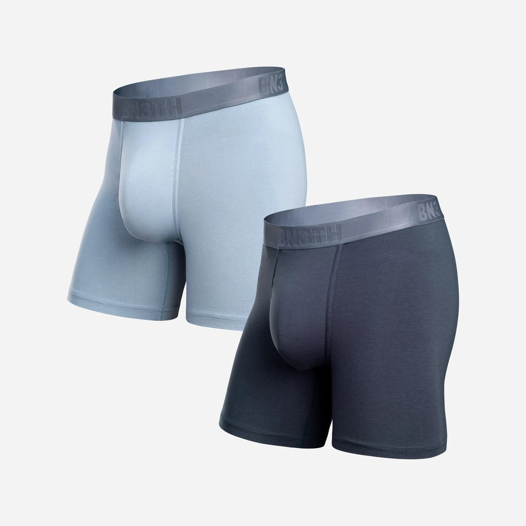 BN3TH Boxer Brief x 2-Pack Midnight Navy/Dusty Blue