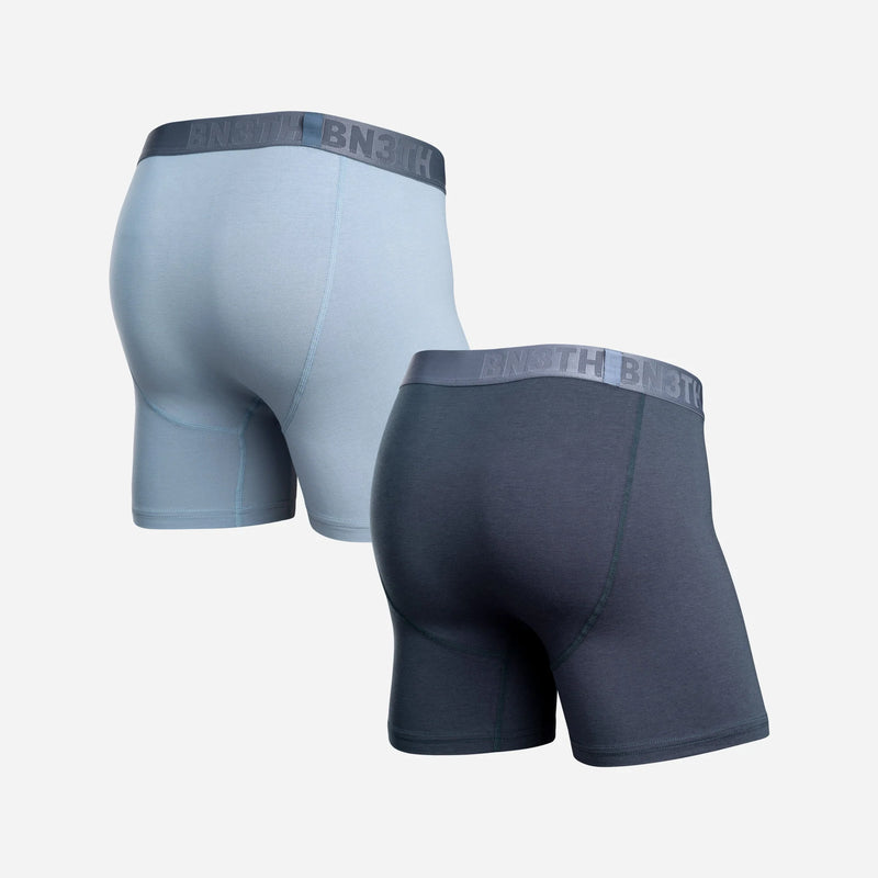 BN3TH Boxer Brief x 2-Pack Midnight Navy/Dusty Blue