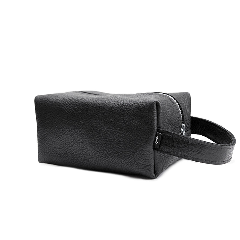 Classic Buffalo Leather Shave Bag