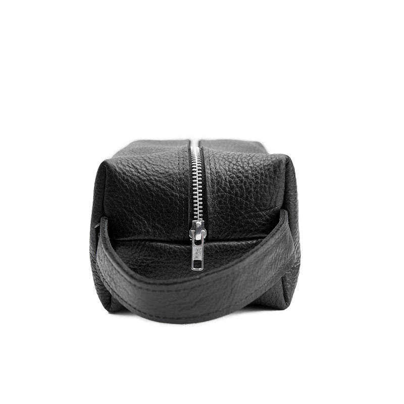Classic Buffalo Leather Shave Bag