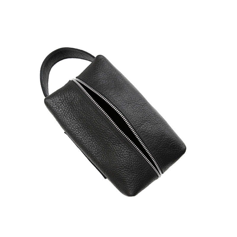 Classic Buffalo Leather Shave Bag