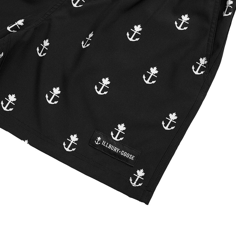 Black Home Shorties