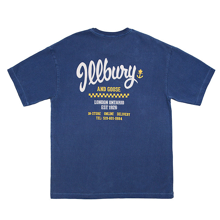 Blue Friday Ultra Heavy-duty 100% Cotton Boxy T-Shirt