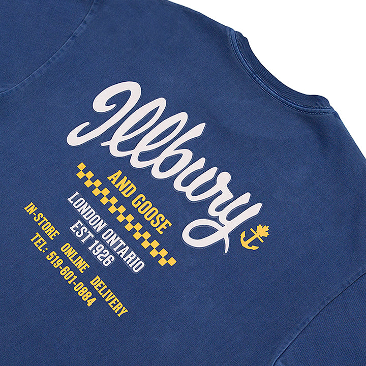 Blue Friday Ultra Heavy-duty 100% Cotton Boxy T-Shirt
