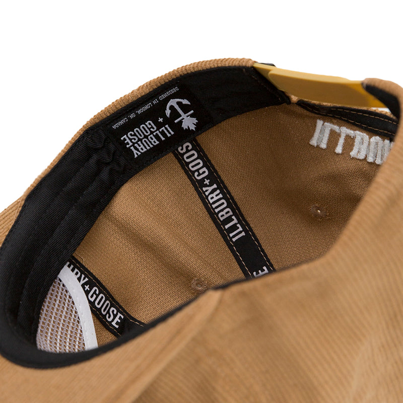 Classic Maple Cord Unstructured Snapback