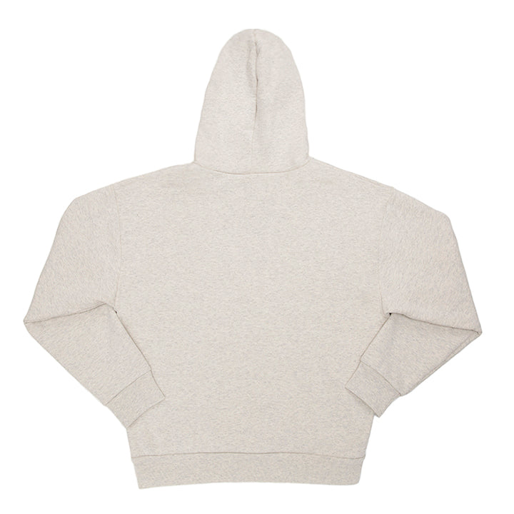 Relaxed Oatmeal Heavy-Duty Hoodie