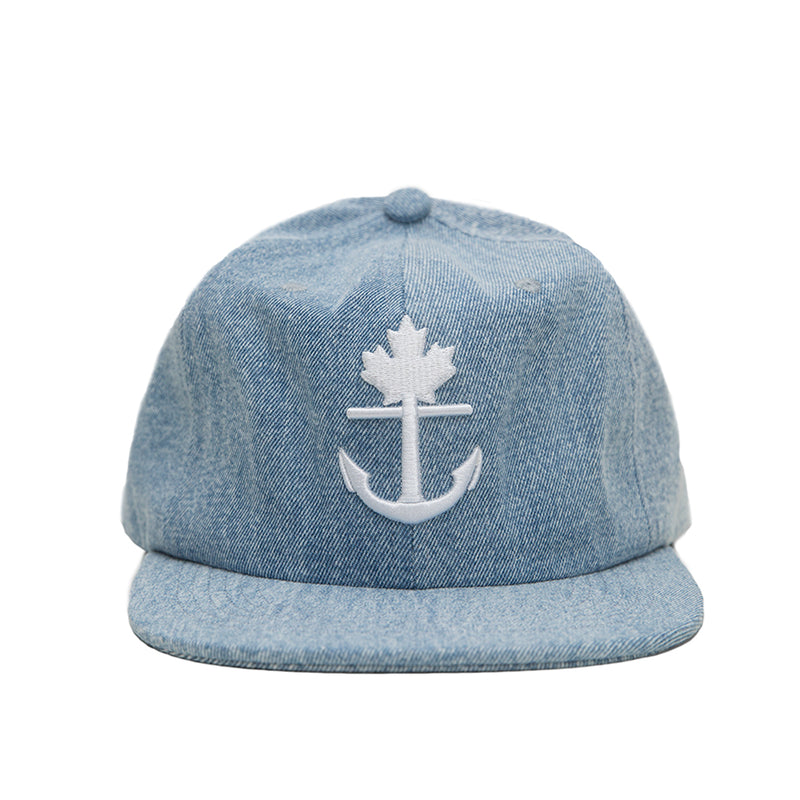 Sunny Day Denim Unstructured Snapback