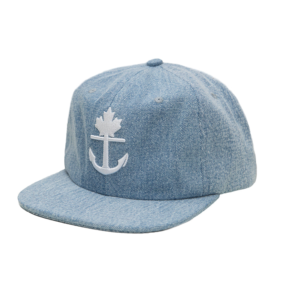 Sunny Day Denim Unstructured Snapback