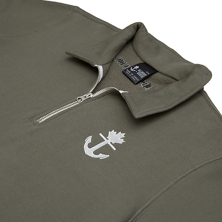 Fern Organic Cotton Quarter Zip