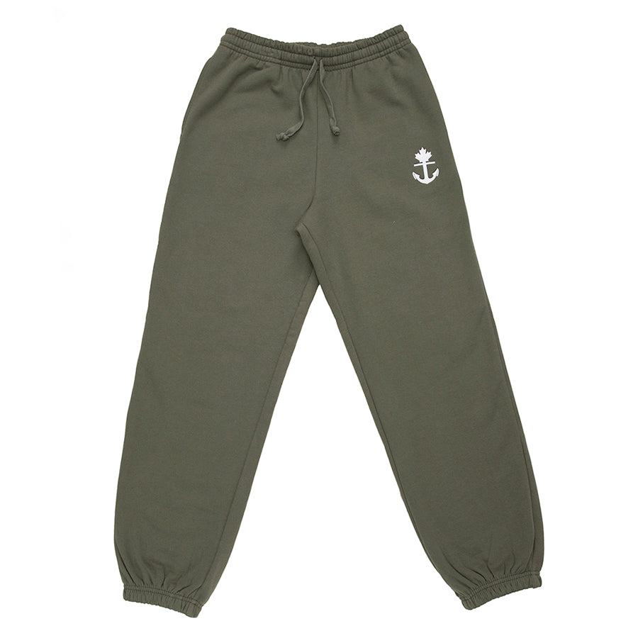 Olive Heavy-Duty Sweatpants