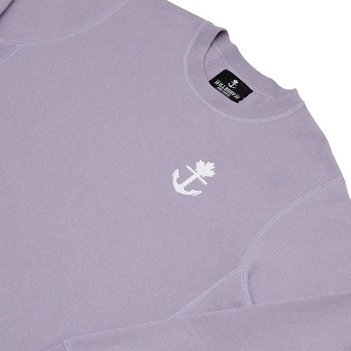Classic Lavender Heavy-Duty Crewneck