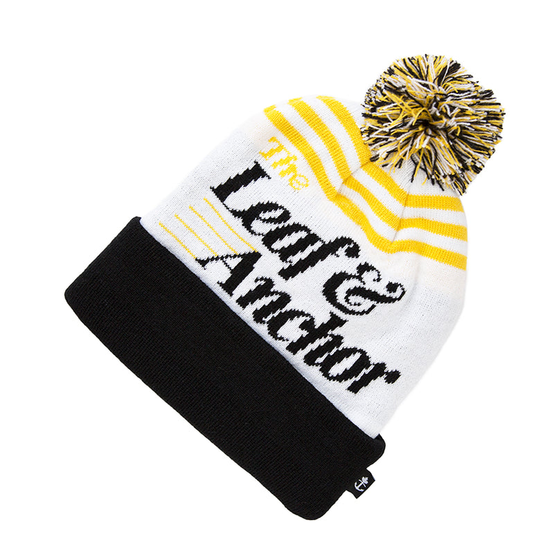 Leaf & Anchor Pom Toque