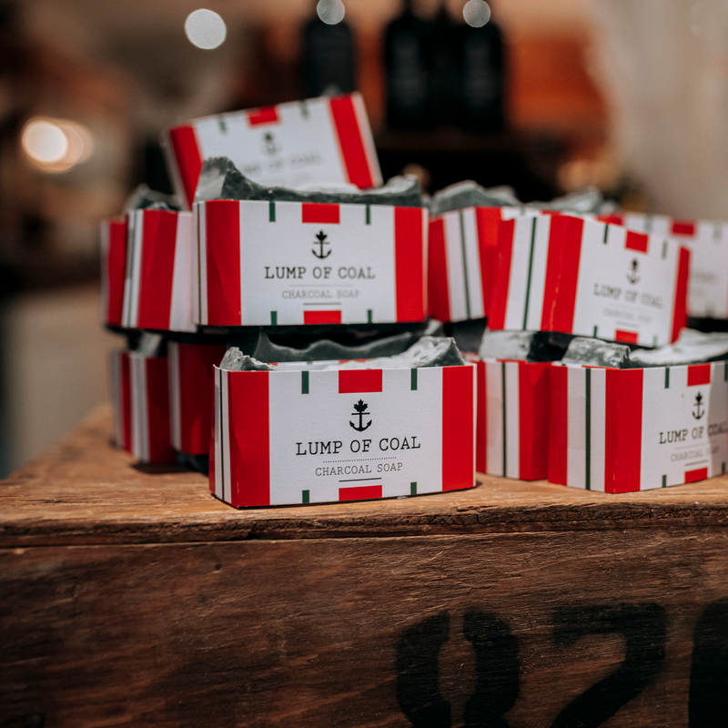 Lump of Coal Charcoal Soap