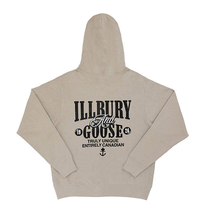 Archer Heavy Stone Moss Hoodie