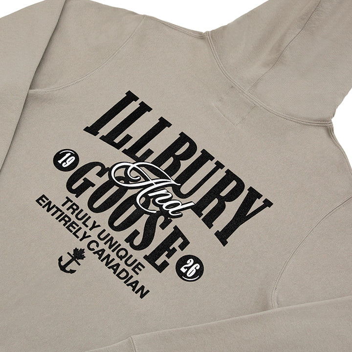 Archer Heavy Stone Moss Hoodie