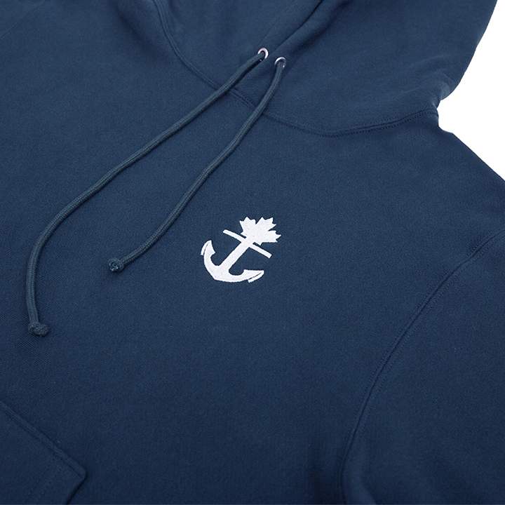 Heavy-Duty Cozy Dark Blue Hoodie
