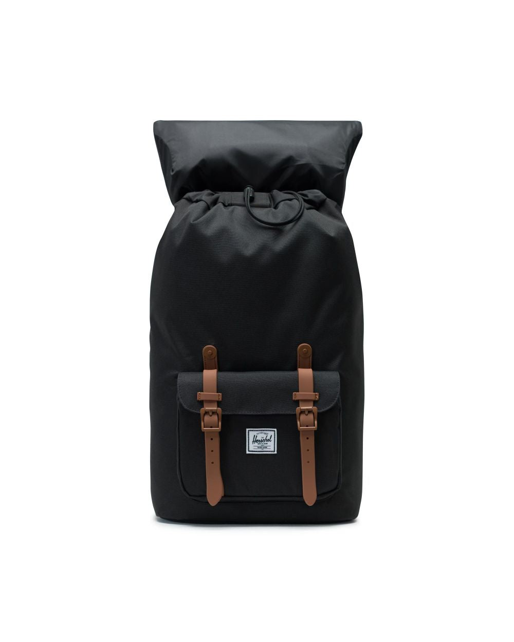 Little America Backpack x Black/Saddle Brown