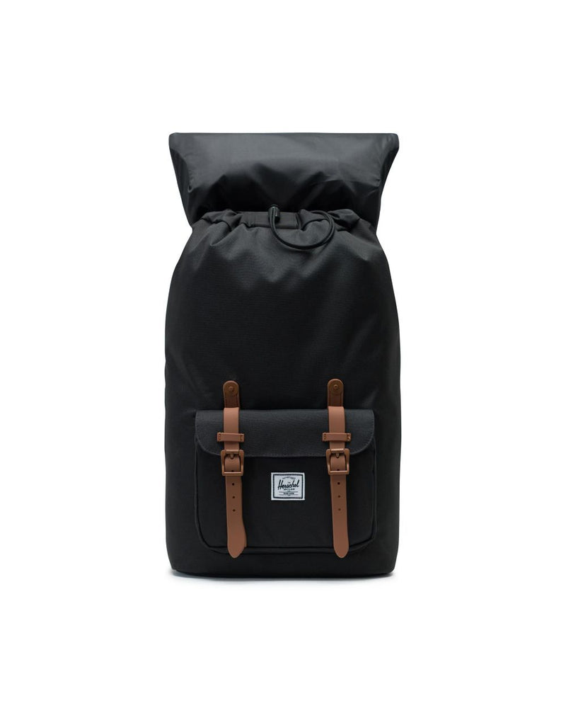 Little America Backpack x Black/Saddle Brown