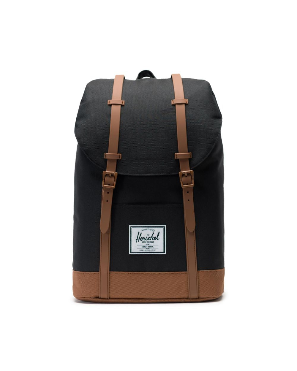 Retreat Backpack x Black/Saddle Brown