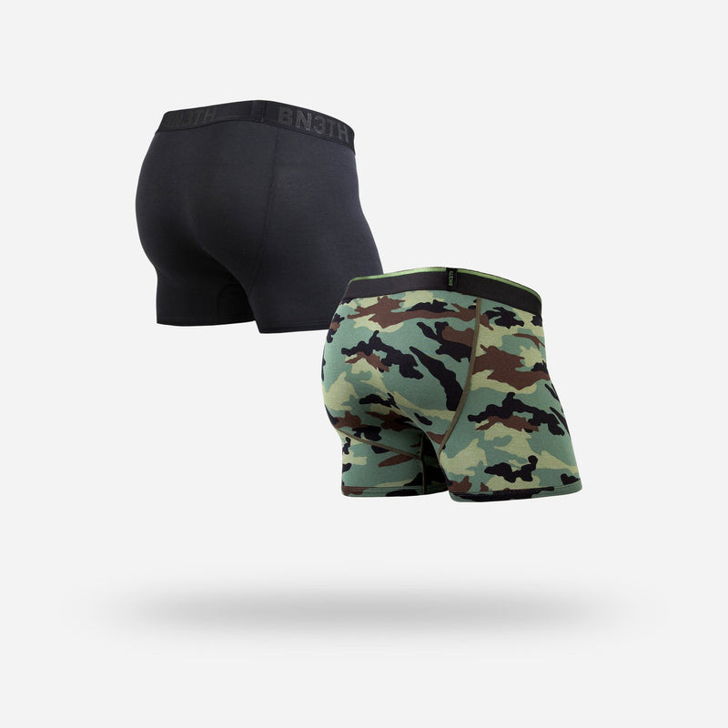 BN3TH Trunk x 2-Pack Black & Camo