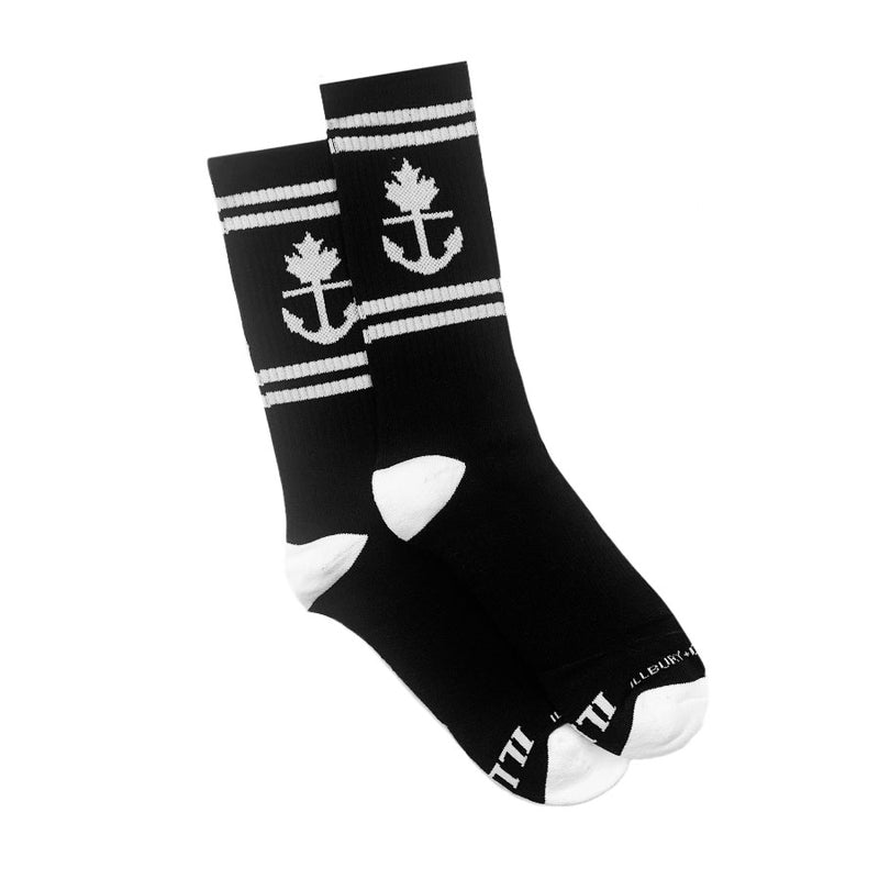 Black Classic Gym Sock