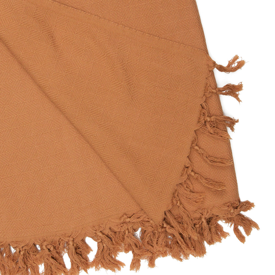 Pumpkin Organic Turkish Cotton Throw