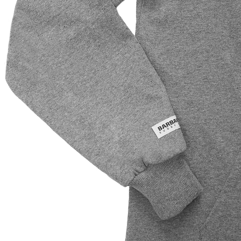 Grey Kangaroo Quarter Zip