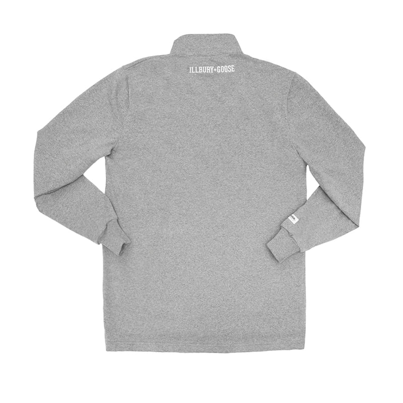Grey Kangaroo Quarter Zip