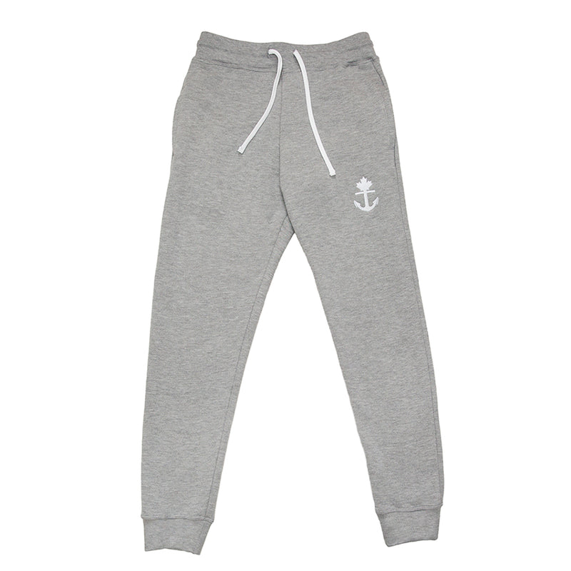 Heather Grey Bamboo Cotton Joggers