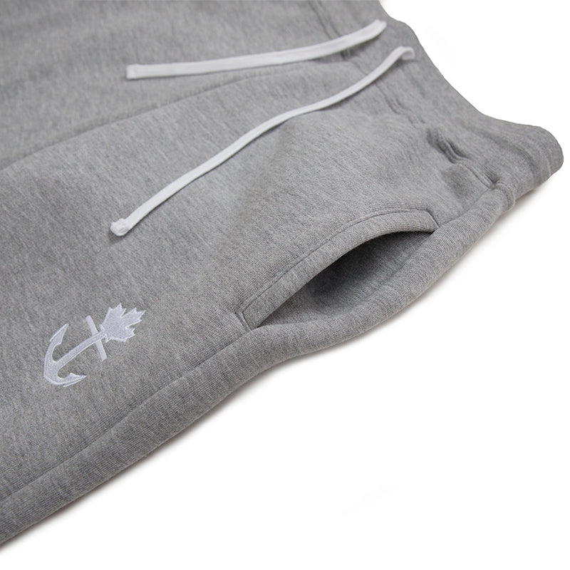 Heather Grey Bamboo Cotton Joggers