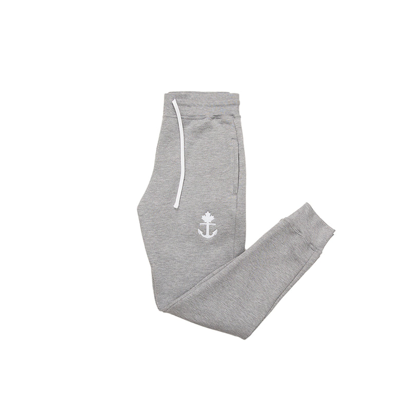 Heather Grey Bamboo Cotton Joggers