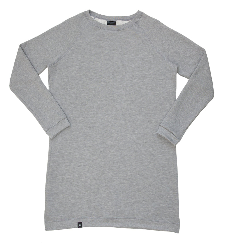 Classic Heather Grey Sweater Dress