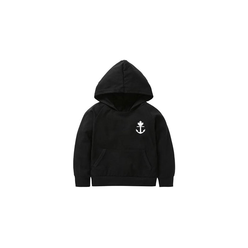 Kids Truly Unique Black Hoodie