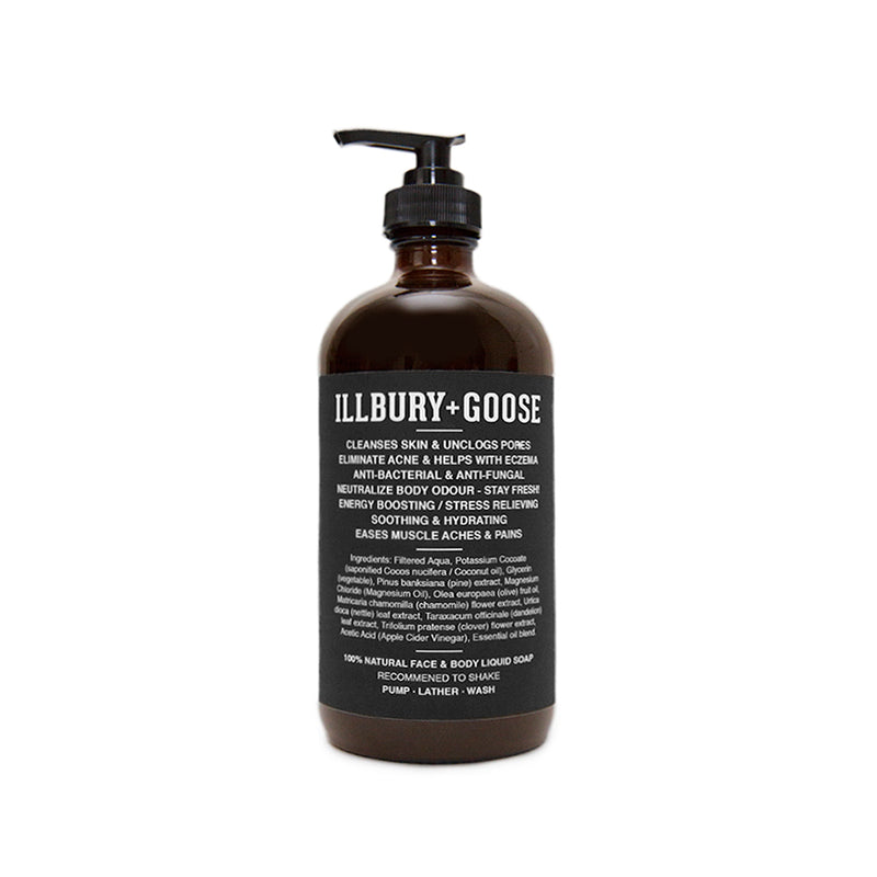 Liquid Mint Mountain Charcoal Soap