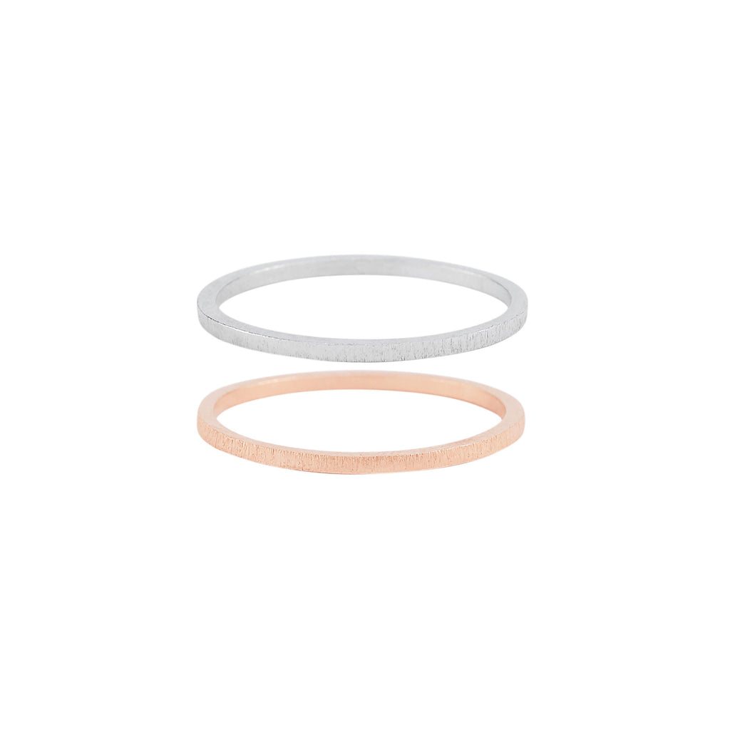 Lexie Ring Rose Gold / Silver